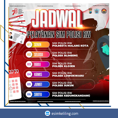 Jadwal SIM Keliling Malang